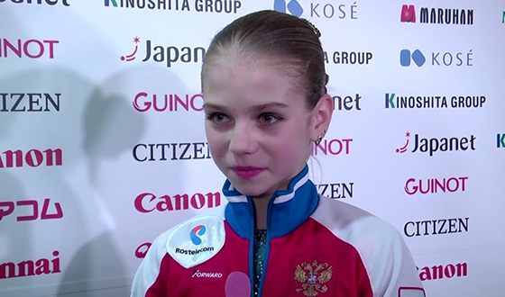 Александра прошла в финал гран-при в Японии и одержала победу