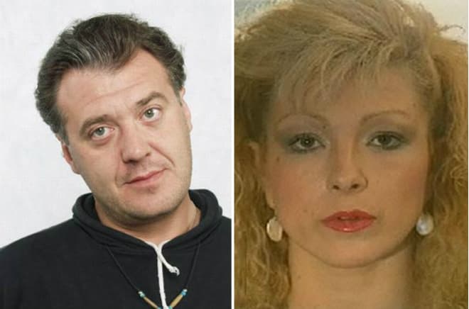 Артур Ваха и бывшая жена Ирина Цветкова