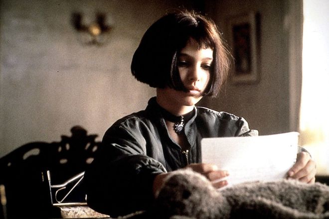 Фильм «Леон»: актриса Натали Портман в роли Матильды