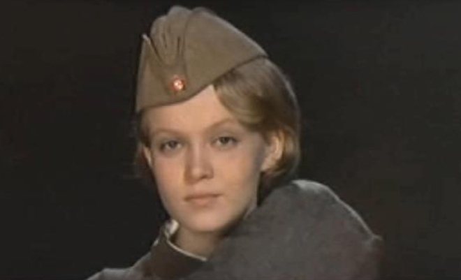 Ирина Шевчук в фильме «...А зори здесь тихие»