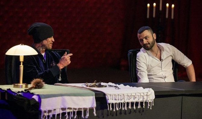 Константин Гецати и Свами Даши в реалити-шоу «Школа экстрасенсов»