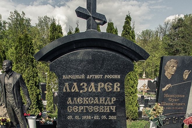 Могила Александра Лазарева