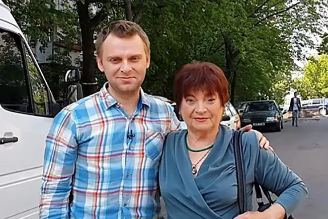 Самвел Адамян и его мама