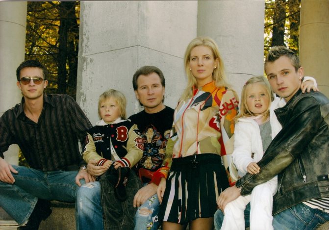 семья александра малинина