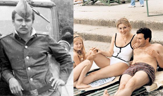 Слева: Артем Трегубов, справа: Алексей Касаткин с Марией и Аней