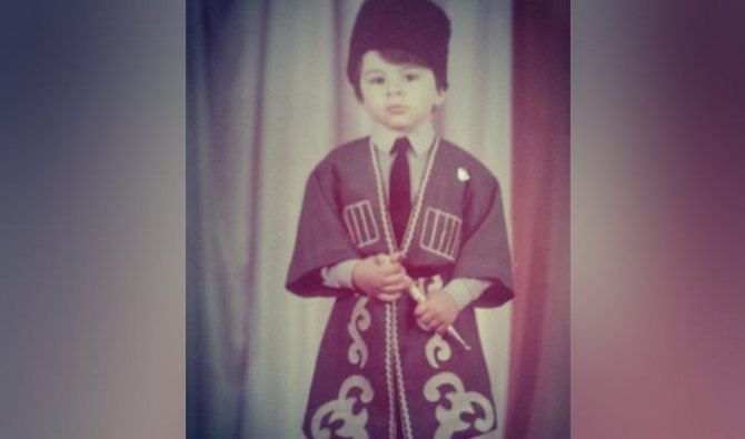 Тимур Гацаев в детстве
